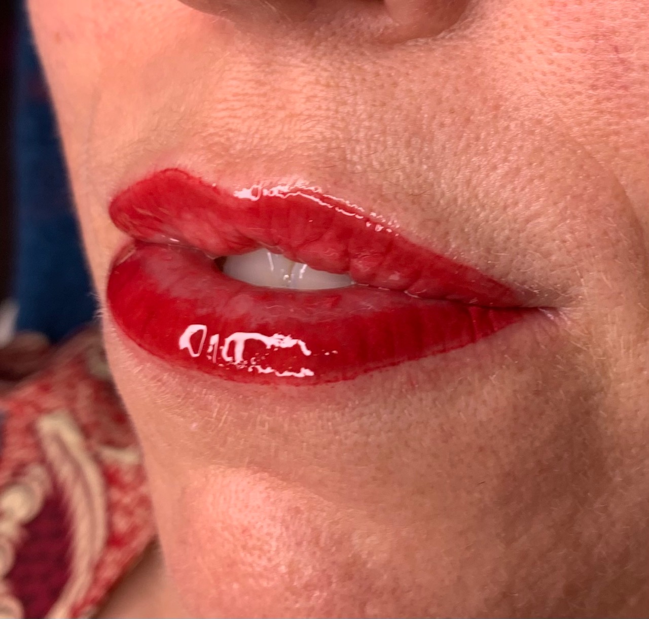 shaded lip